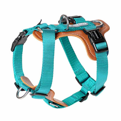 stylish dog harness - green