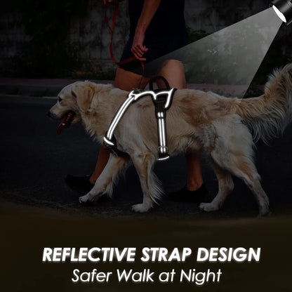 reflective dog harness